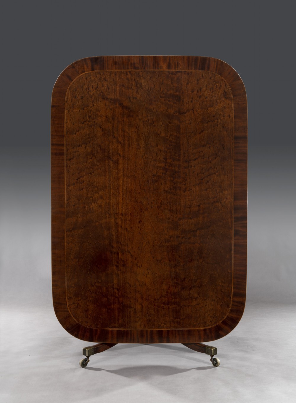 sheraton period mahogany table