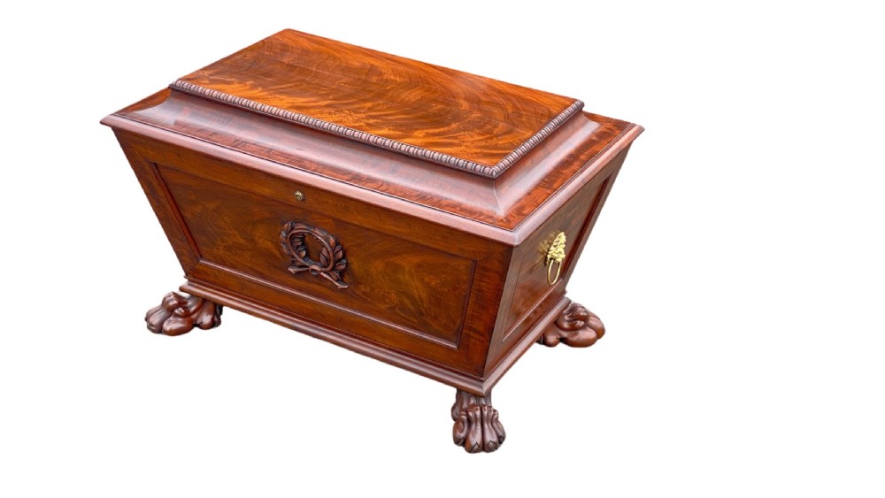 regency mahogany wine cooler